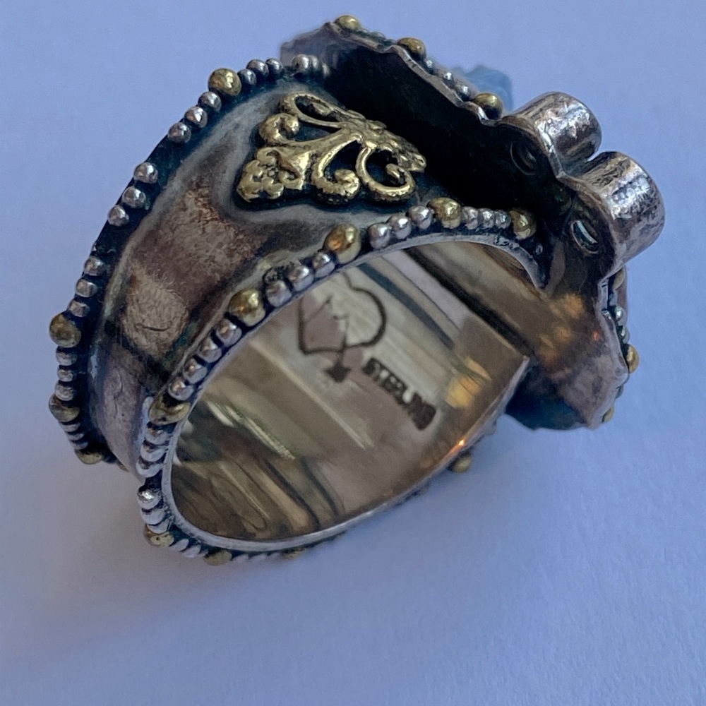 Mars and Valentine ✨ vintage cocktail ring - Picture 7 of 8